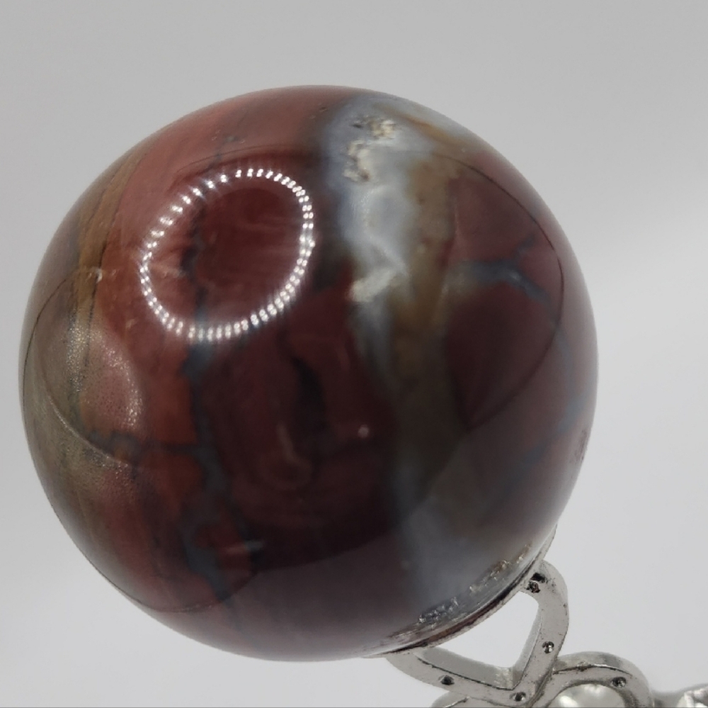 Beautiful Dark Carnelian Sphere